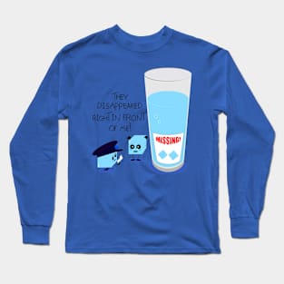 Disappearing Ice cubes Long Sleeve T-Shirt